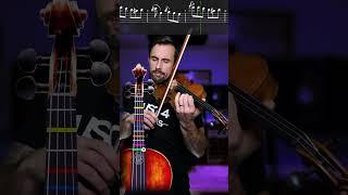  Shut Down vs La Campanella Violin Tutorial with Sheet Music and Violin Tabs