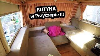 Rutyna w Przyczepie Kempingowej ... - ostrzegam NUDY na vlogu !!! (Vlog #228)