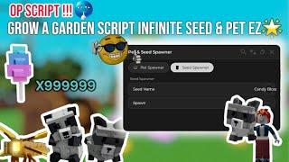 [️] OP Spawner Any Pet & Seed Script | Grow A Garden | Steal + Dupe Seeds & Pet | ALEX HUB
