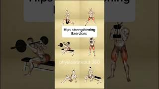 Hips strengthening exercises #exercise #workout #hipexercises #strength #fitness #gym #shorts