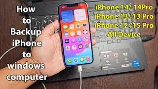 How to backup iphone to pc computer