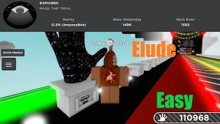 The BEST method to get the elude glove QUICKLY and EASY | Roblox Slap Battles