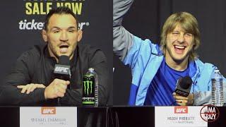 Michael Chandler vs. Paddy Pimblett Press Conference Highlights UFC 314