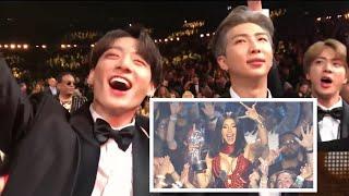 All BTS and Cardi B Moment Reaction - BTS Carpool Karaoke