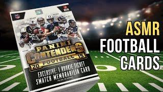 ASMR: Opening some older football cards