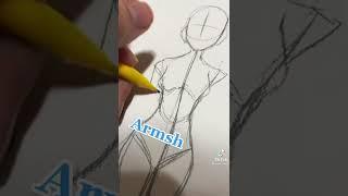 how to draw a body tut