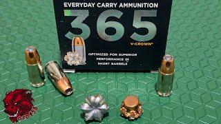 Outstanding performance and power, Sig 365 115gn 9mm optimized for short barrels @oso4586