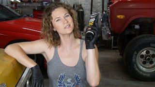 Emily Reeves Shows How to Use Engine Assembly Lube - The Assembly of All Mechanical Parts