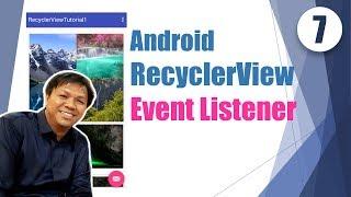 Multiple Items in Listview (RecyclerView) in Android Studio - Part 7