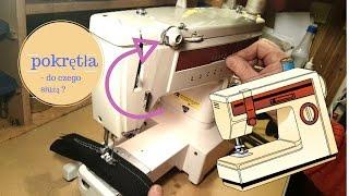 Łucznik 877 maszyna do szycia | do czego służą pokrętła
