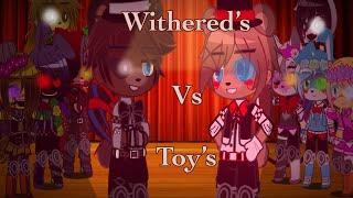 Withered’s vs Toy’s // Single battle //Remake // My universe