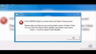 How To: Fix "FATAL ERROR: Failed To Connect With Local Steam Client Process!" - CS:GO