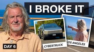 James May broke the Cybertruck! | Day 6