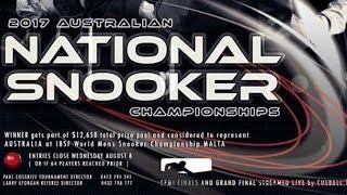 Australian National Snooker 2017 FINAL