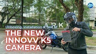 The New K5 Motorcycle Dashcam by INNOVV