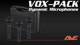 AVE VOX-PACK Dynamic Microphone Pack