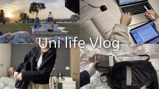 Productive Uni life | Study Vlog | lots of assignments