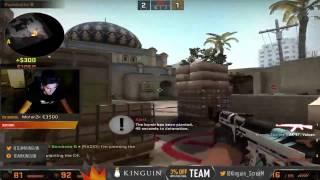 CS:GO - ScreaM plays MM on Dust 2