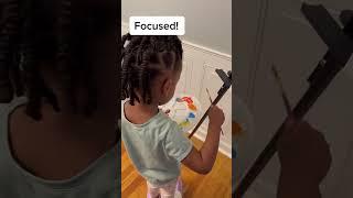 Little picasso in action #art