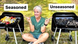 Does seasoning your charcoal actually work?  The results were SHOCKING