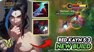 NEW HEXTECH BLACK CLEAVER ON RED KAYN IS TOO BROKEN!! (PATCH 5.3 NEW BUILD) | Wild Rift