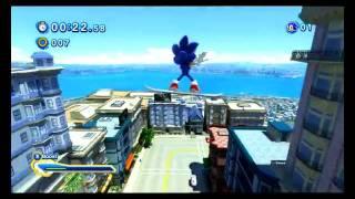 Sonic Generations - Escape from the City Gameplay