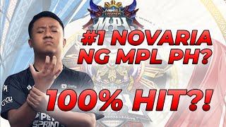 YUE NOVARIA SNIPES! | 100% HIT RATE | No. 1 Novaria ng MPL PH!