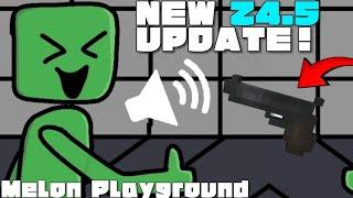 NEW UPDATE 24.5 IN MELON PLAYGROUND! NEW EFFECTS AND MORE!