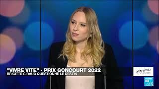 Littérature : le prix Goncourt attribué à Brigitte Giraud pour "Vivre vite" • FRANCE 24