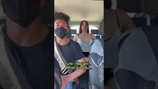 Driver Kicks Out Lady Passenger for Taking OFF her CLOTHES | Girl removing clothes in car