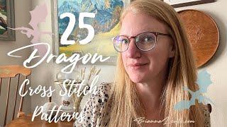 25 Dragon Cross Stitch Patterns