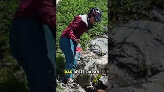 Fahrradfahren Kirgistane: „Schotter-Serpentinen“ prieš „Naturwunder“ ir „frisches Quellwasser“!