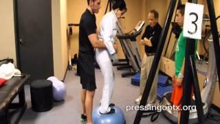 Luz L. - Stroke - Power Plate Training at Pressing On