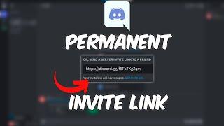 How to Make a Permanent Invite Link on Discord (NEVER EXPIRES)