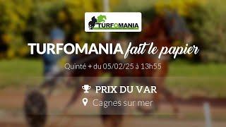 Turfomania Pronostic Quinté du Mercredi 05 Février 2025