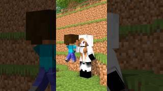 Herobrine Son VS Entity 303 Girl? #shorts #minecraft