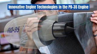 Russian PD-35 Engine -  Polymer Blades and 3D Printing