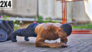 KILL TRICEPS IN 4 MINUTES!! ONLY BODYWEIGHT PUSH UPS