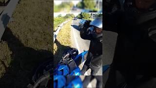 First Time Rider Crashes Motorcycle On First Ride | @KidSwifty