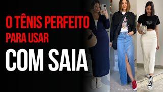 04 MODELOS DE TÊNIS PARA USAR COM SAIA | Juliana Christ