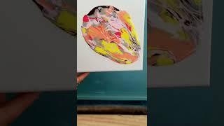 Acrylic Pouring, "Waves" #fluidartist