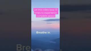 Try This Quick Meditation Exercise to Experience Complete Peace: for beginners #shorts #meditation