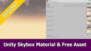 How to create a skybox in Unity