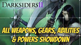 Darksiders II (2012) :  All Weapons, Gears, Abilities & Powers Showdown