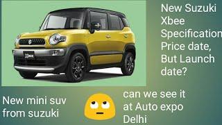 Suzuki XBee micro SUV. Specs, price and launch date.