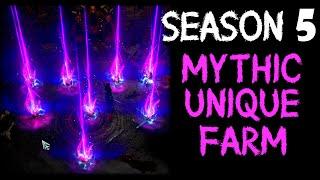 How to Farm Mythic Unique Items in Season 5 - Diablo 4