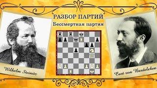 Шахматы / Бессмертная партия Стейниц - Барделебен / Школа шахмат Smart Chess / МФ Иван Герасимов