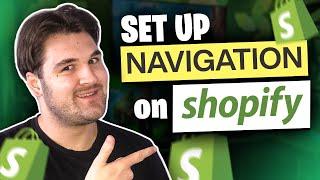 How to Set up Navigation Menu on Shopify