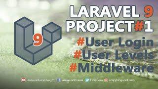 Laravel 9 Project - Multi User Level Login System, Middleware, PPDB App #1