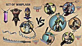 Shadow Fight 2 | Set of Whiplash vs Wasp and Bodyguards